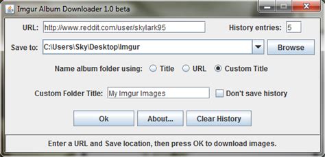 Imgur Album Downloader V10 Beta