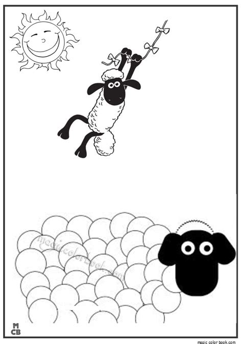 Every day is a good day to color. shaun sheep printable coloring pages 10 | Animal coloring ...