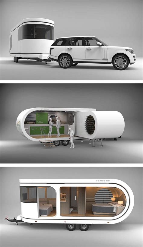 This Futuristic Camper Van Extends To Reveal Fascinating Party Deck