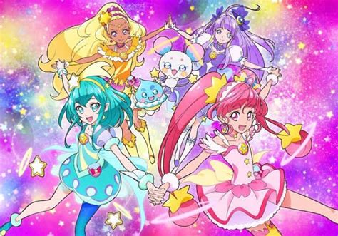 Star Twinkle Precure 2019 Pretty Cure Chica Mágica Y Cielo Nocturno