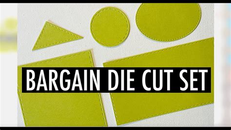 Crafting with Bargain Die-Cuts: Unleash Your Inner Paper Artist! - YouTube