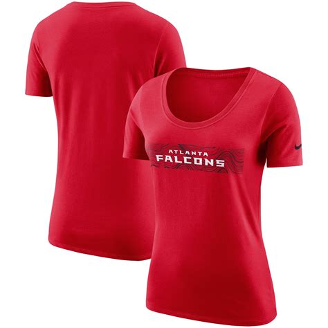 Atlanta Falcons Nike Women S Sideline Team T Shirt Red Walmart Com Walmart Com