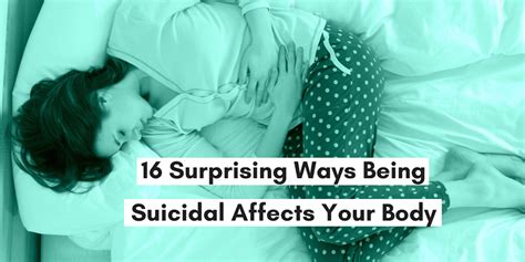 Surprising Ways Being Suicidal Affects Your Body