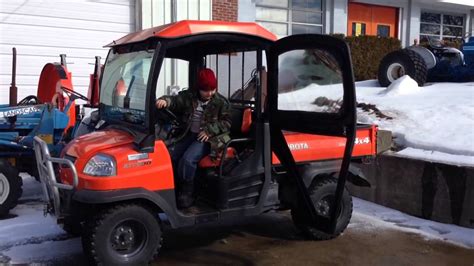 Our New Cab For The Kubota Rtv900 Has Been Installed Youtube