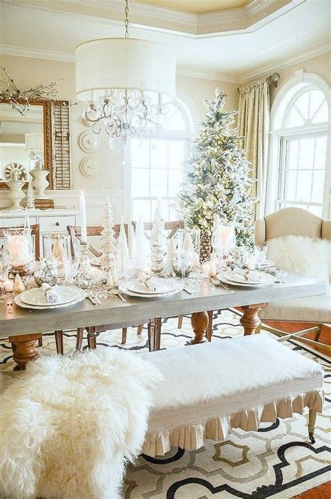 20 Elegant White Winter Wonderland Themed Decoration Ideas Lmolnar