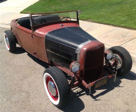 Original 1930 Ford Roadster Hot Rod Model A For Sale Photos Technical