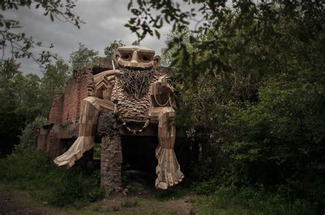 Seven Giant Wooden Trolls To Take Over The Forests Of Boom Belgium