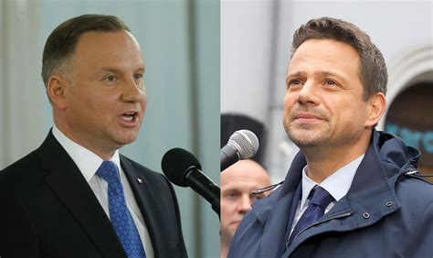 Wybory prezydenckie 2020 Andrzej Duda Rafał Trzaskowski Krzysztof