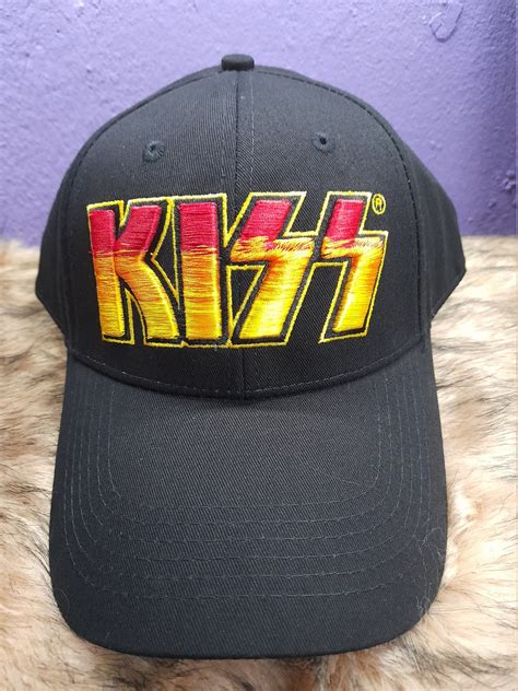 Kiss Kiss Baseball Cap Kiss Unisex Cap Kiss Hat Etsy