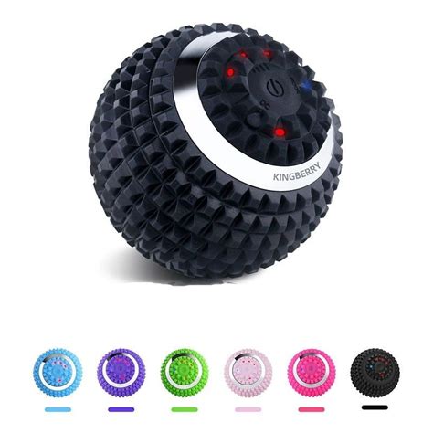 Electric Massage Ball 4 Speed High Intensity Fitness Yoga Massage Rol — Gear Elevation