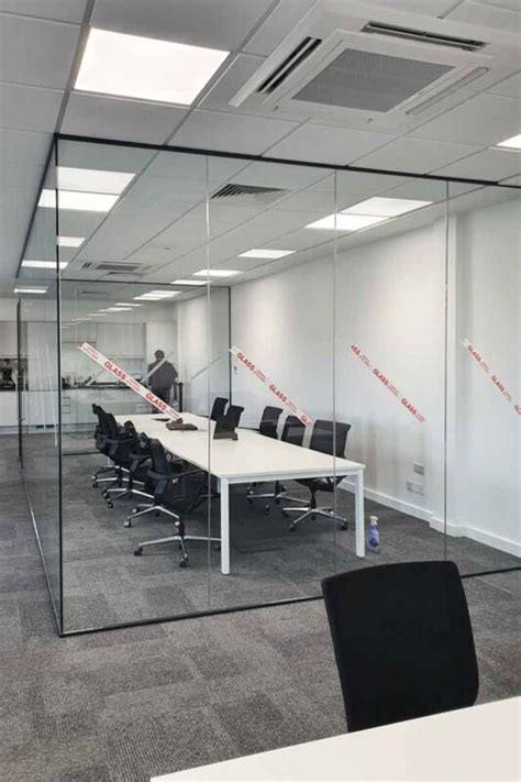 Acoustic Glass Partitions In Northamptonshire Glass Partitioning Uk
