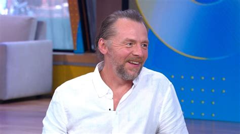 Actor Simon Pegg Dishes On New Film Luck Good Morning America