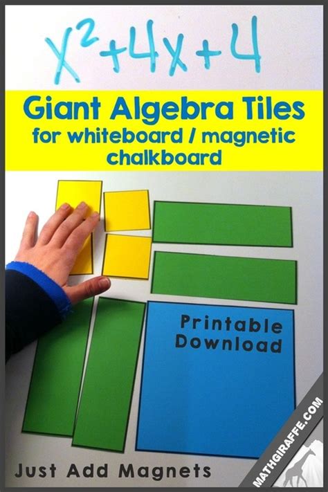 Ayoa takes online collaborative whiteboards to new heights. Giant Algebra Tiles for Magnetic Whiteboard - Free Download