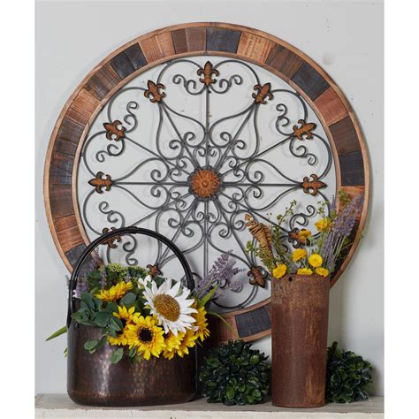 Maybe you would like to learn more about one of these? Litton Lane French-Inspired Carved Fleur-de-Lis Wooden Wall Art-14304 - The Home Depot