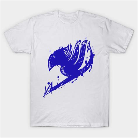 Fairy Tail Blue Logo Fairy Tail T Shirt Teepublic