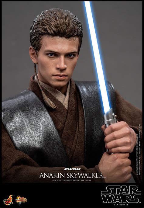 Anakin Skywalker Hot Toys Mms677 Star Wars Episode Ii Attack Of The Clones 1 6th Scale