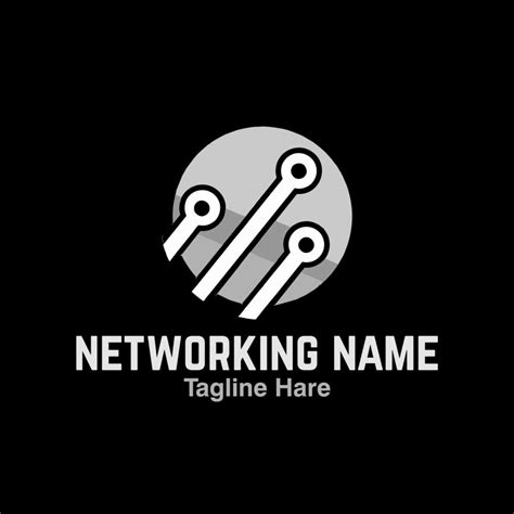 Networking Logo Icon Design Template Element Logotypes Concept