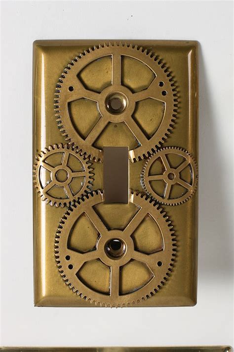 20 Creative Diy Ideas To Decorate Light Switch Plates Steampunk Home