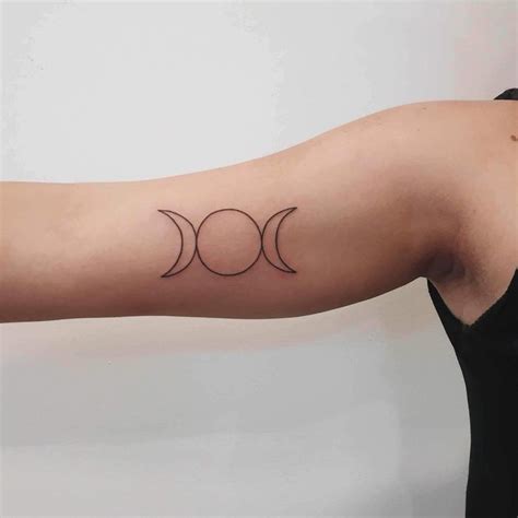 Triple Moon Tattoo Tattoos Moon Tattoo Wiccan Tattoos
