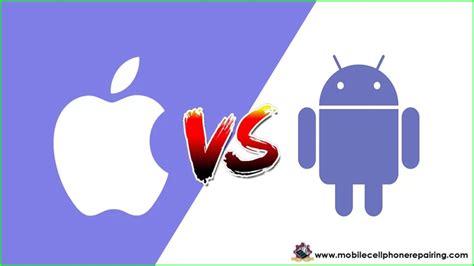 Android Vs Iphone Difference And Similarities