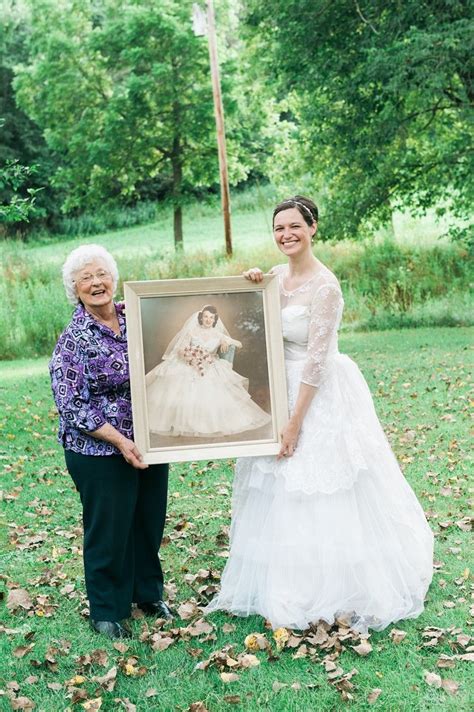 Grandmas Wedding Dress For A Heartwarming Elopement Celebration Chic