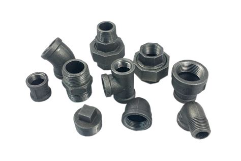 Professional Cast Iron Threaded Pipe Fittings Black Iron Pipe Union For