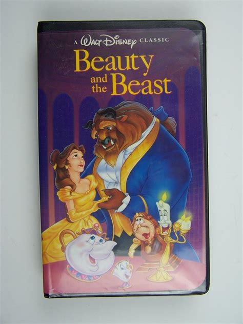 Walt Disney Classic Beauty And The Beast Black Diamond