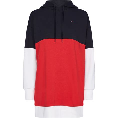 Sale Tommy Hilfiger Hoodie Red White Blue In Stock