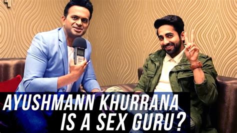 Ayushmann Khurrana Wants To Be A Sex Guru Meri Pyaari Bindu Youtube