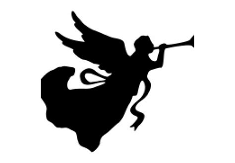 Free Silhouette Of Angels Download Free Silhouette Of Angels Png