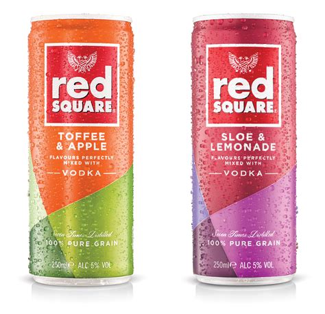 Red Square Vodka Gets Pre Mix Cans