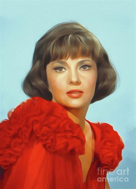Gina lollobrigida has been in a lot of films, so people often debate each other over what the if you think the best gina lollobrigida role isn't at the top, then upvote it so it has the chance to become. Gina Lollobrigida, Vintage Movie Star Painting by John ...