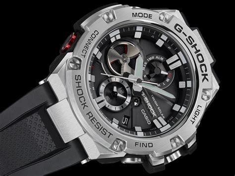 The colors may differ slightly from the original. Casio G-Shock G-Steel 'Tough Chronograph' GST-B100 Series ...