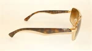 New Ray Ban Sunglasses Gold Frame Rb 3483 001 51 Gradient Brown Lenses 713132410745 Ebay