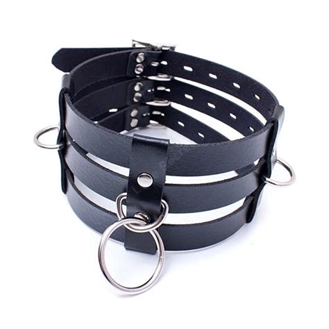 Pu Leather Sex Collars For Women Sex Products For Sex Game Bondage