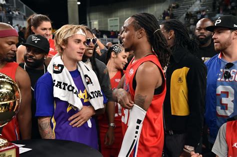 Pictures Of Celebrities At 2018 Nba All Star Celebrity Game Popsugar