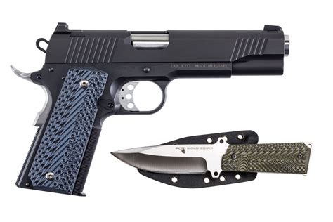 Magnum Research 1911 G 10mm Full Size Pistol With Knife And Sheath