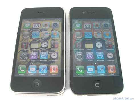 Apple Iphone 4 Vs Iphone 3gs Side By Side Phonearena