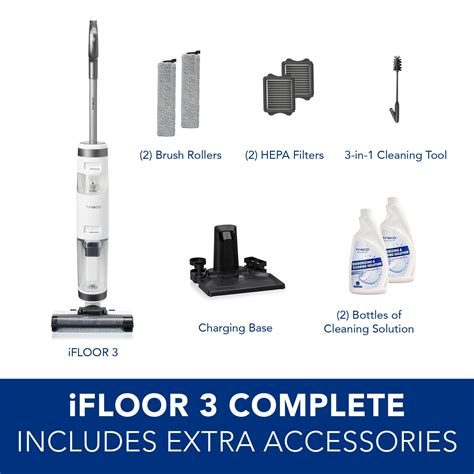 Ifloor 3 Complete Cordless Wet Dry Vacuum Cleaner Floor Washer One