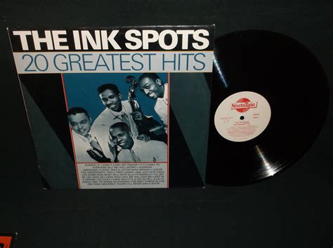 The Ink Spots 20 Greatest Hits Nostalgia 22016 Germany Lp