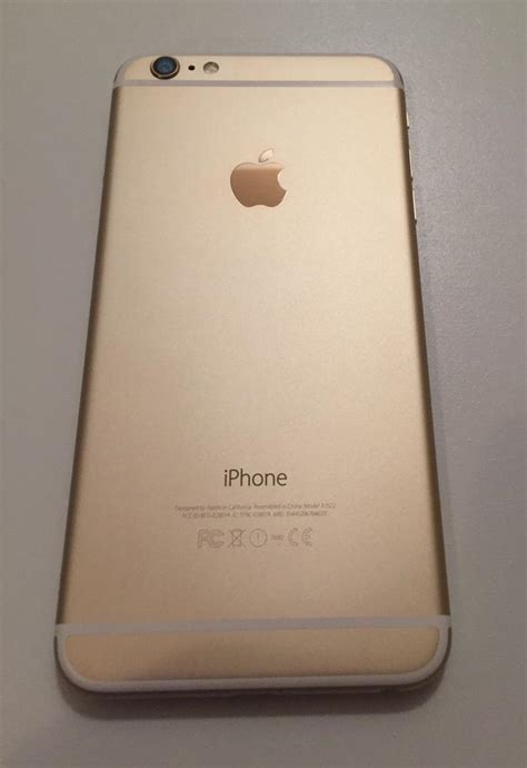 Apple Iphone Plus T Mobile Gold Gb A Lrmr Swappa