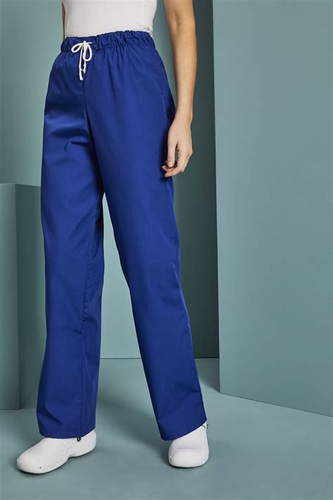 Essentials Unisex Lightweight Scrub Trousers Royal Blue Simon Jersey