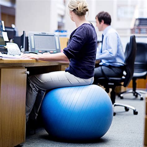 Lots of sports equipment to choose from. Should You Use Exercise Ball Instead of Office Chair ...