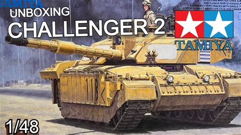 Unboxing A 148 Tamiya Challenger 2 Youtube