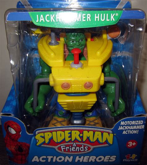 Jackhammer Hulk Spider Man Friends