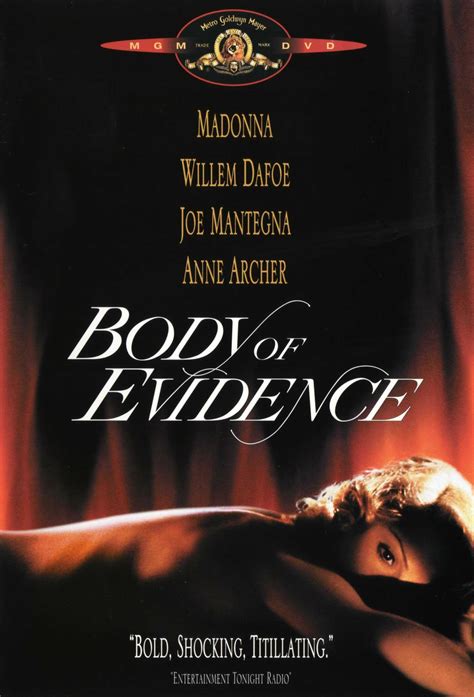 Body Of Evidence Corpo Del Reato Film 1992