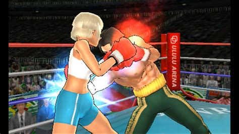 Mixed Boxing Belly Punch Fight Sandro Romero Vs Sonia Drake Wii