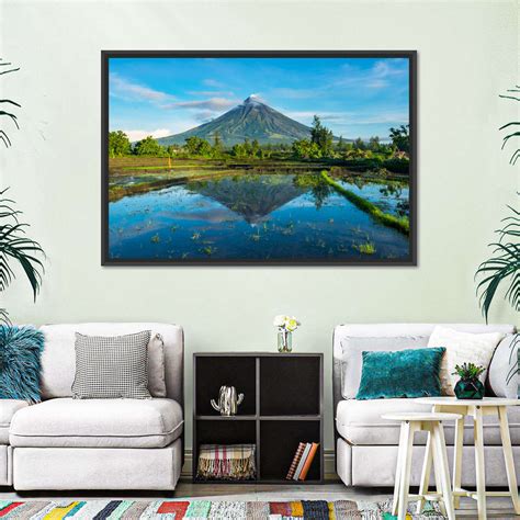 Mayon Volcano Reflection Wall Art Photography