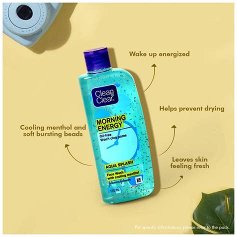 Buy Clean Clear Morning Energy Aqua Splash Face Wash Online At Best