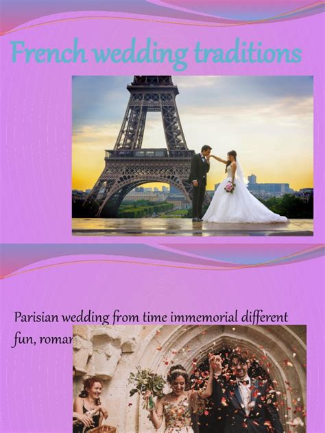 French Wedding Traditions Pdf Wedding Bride
